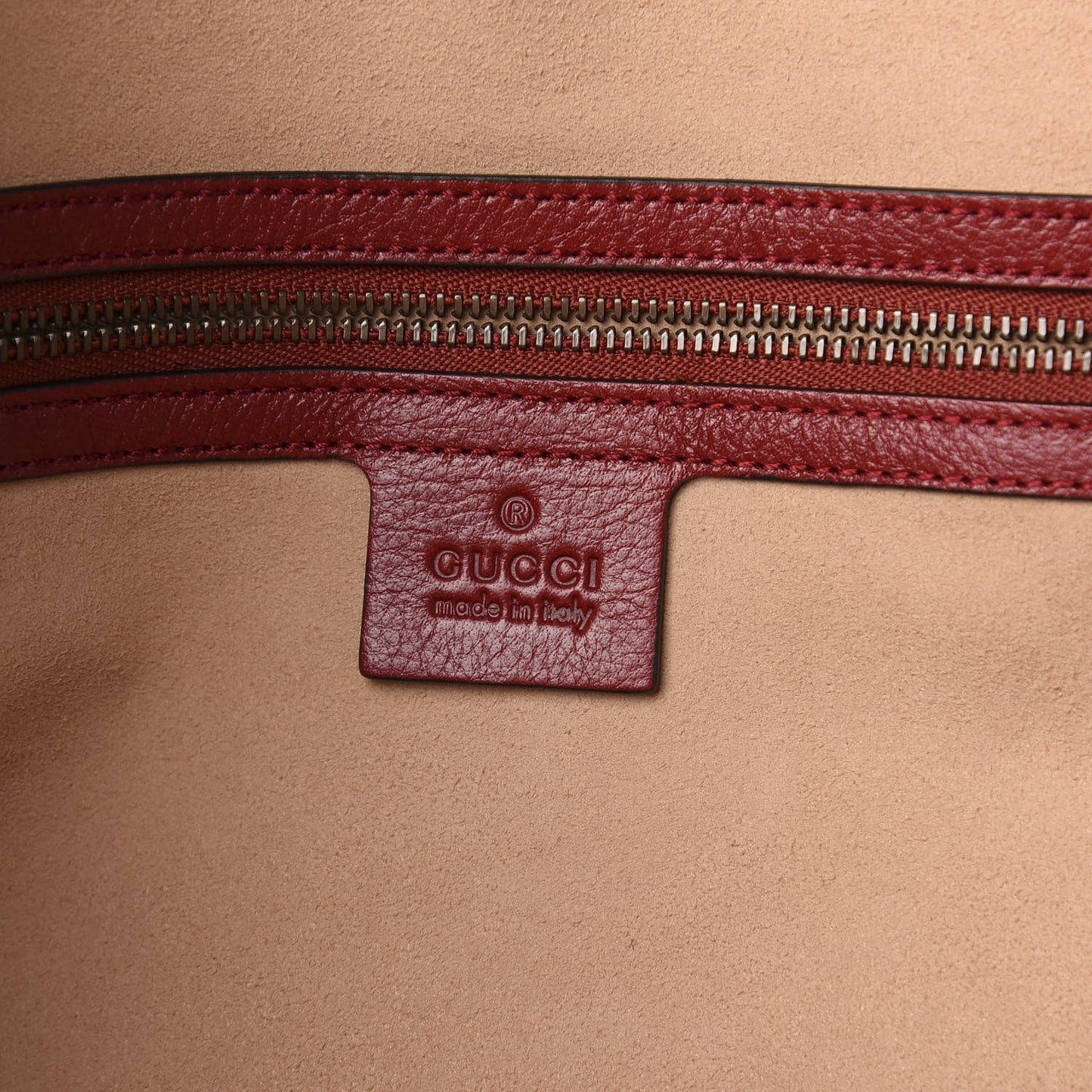 Calfskin Large Re(Belle) Top Handle Bag Red