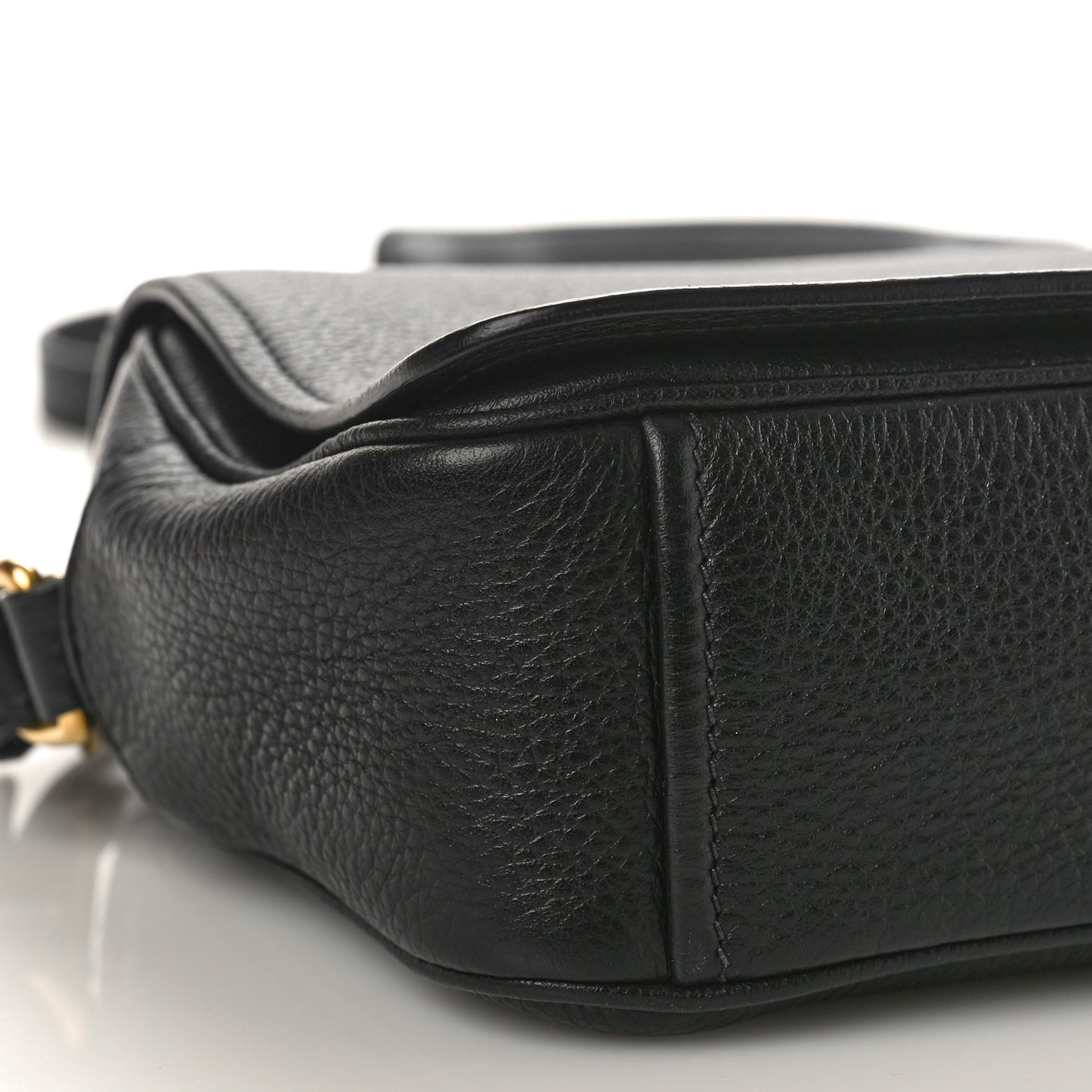 Vitello Phenix Crossbody Bag Black