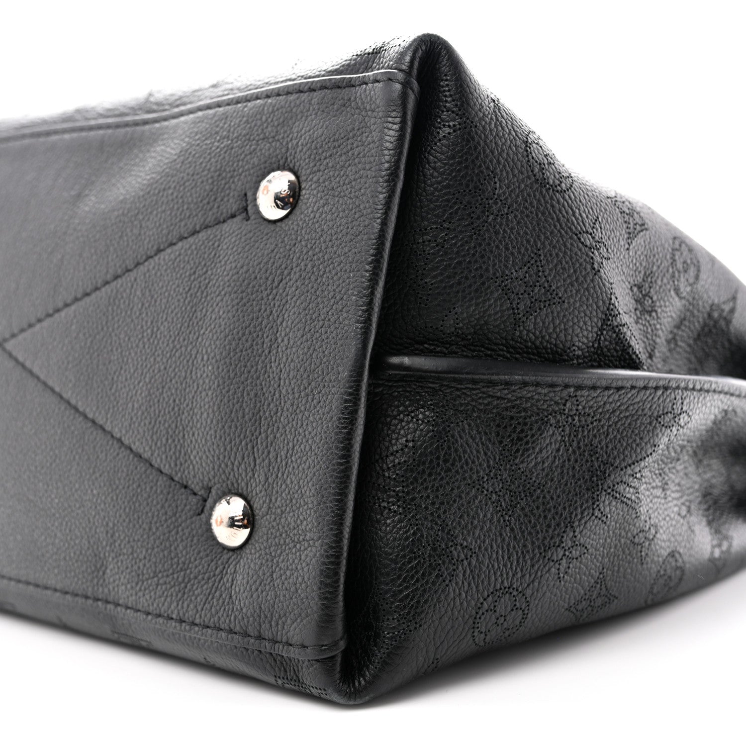 Louis Vuitton Mahina Carmel Hobo Black 9 of 10