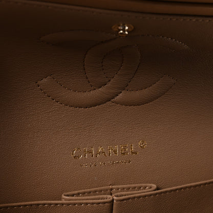 Chanel Lambskin Quilted Medium Double Flap Brown 6 of 10