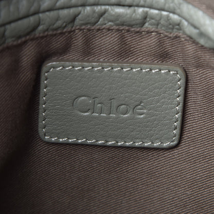 Chloe Calfskin Medium Marcie Satchel Baobab Green 7 of 9