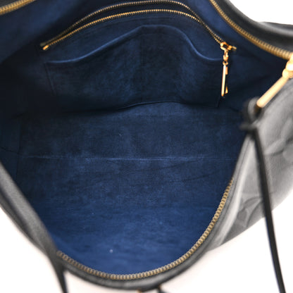 Louis Vuitton Empreinte Monogram Giant CarryAll MM Black 6 of 9