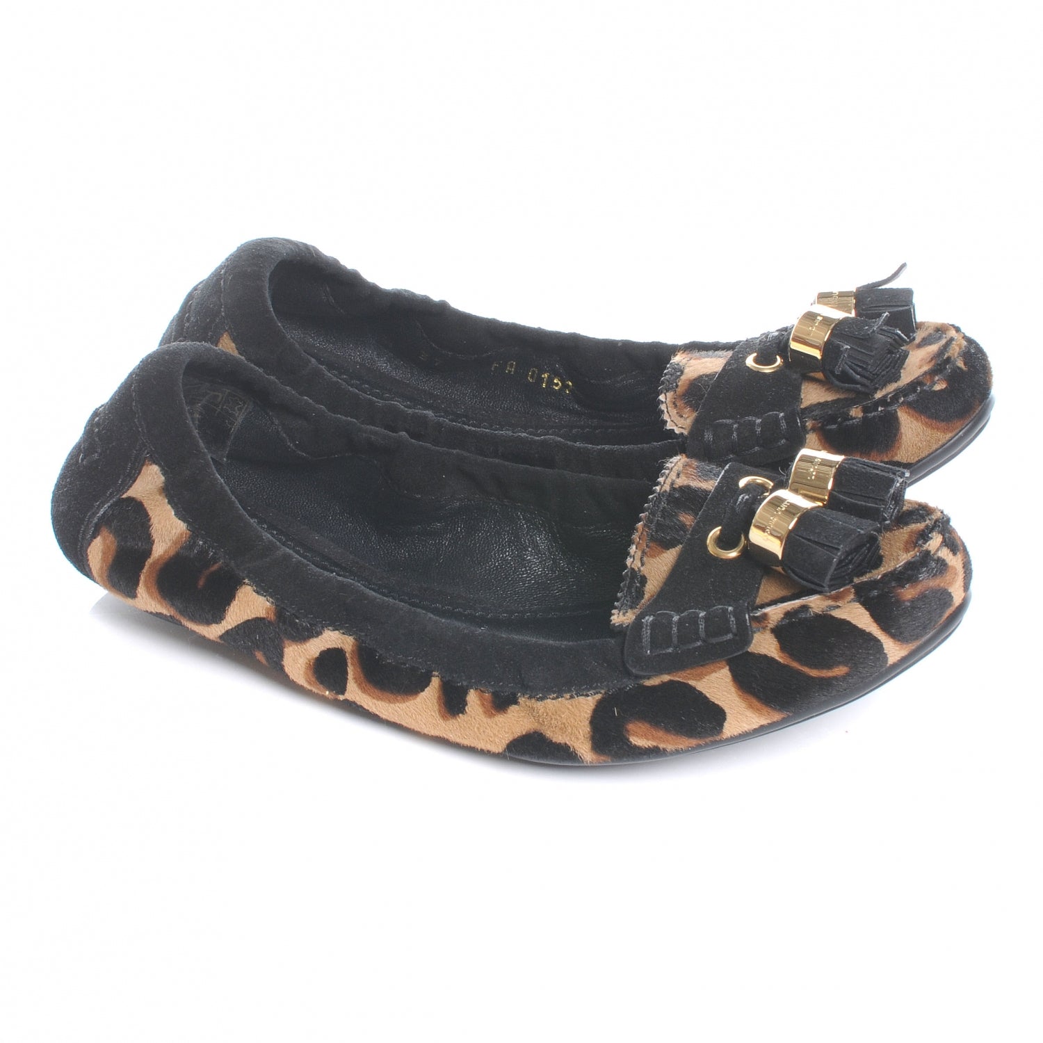 Louis Vuitton Leopard Pony Hair Ballerina Flats 37 3 of 8