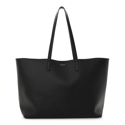 Saint Laurent Calfskin East West Shopping Tote Black 1 of 13