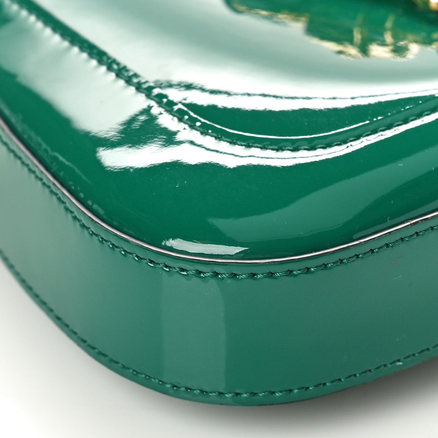 Patent Mini Jackie 1961 Crystal Hobo Emerald