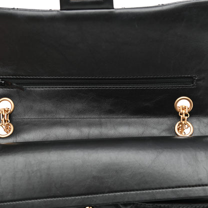 Chanel Aged Calfskin Quilted 2.55 Reissue 226 Flap Black 12 of 13