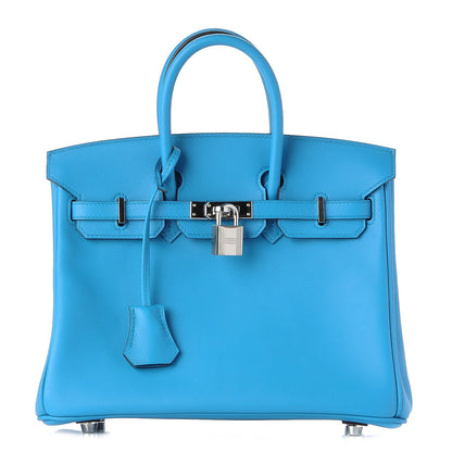 Hermes Swift Birkin 25 Bleu Zanzibar 1 of 32