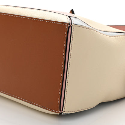 Loewe Calfskin Small Puzzle Bag Soft Pink Tan White 9 of 9