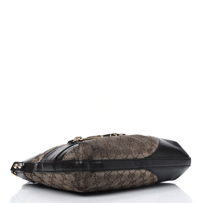 Gucci Monogram Hasler Hobo Dark Brown 3 of 8