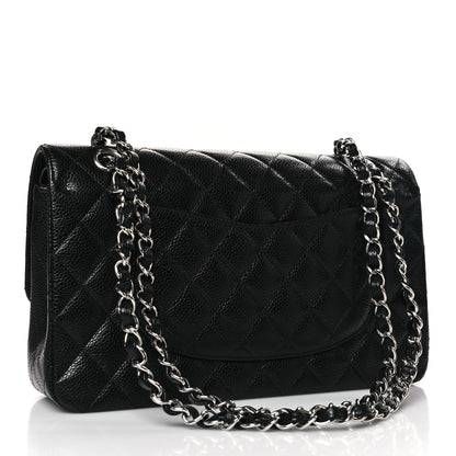 Chanel Caviar Quilted Medium Double Flap Black 2 of 9