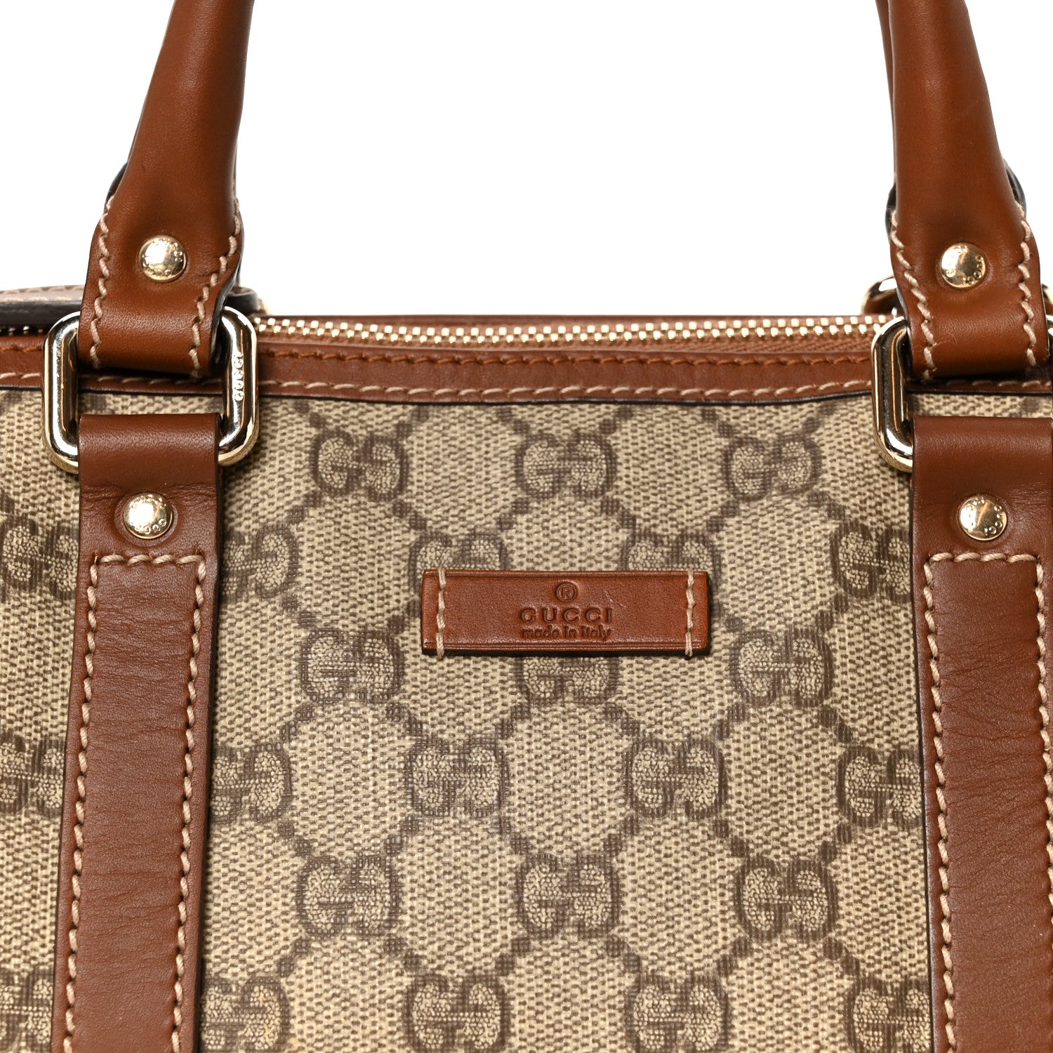 Gucci GG Plus Monogram Small Joy Boston Brown 8 of 10