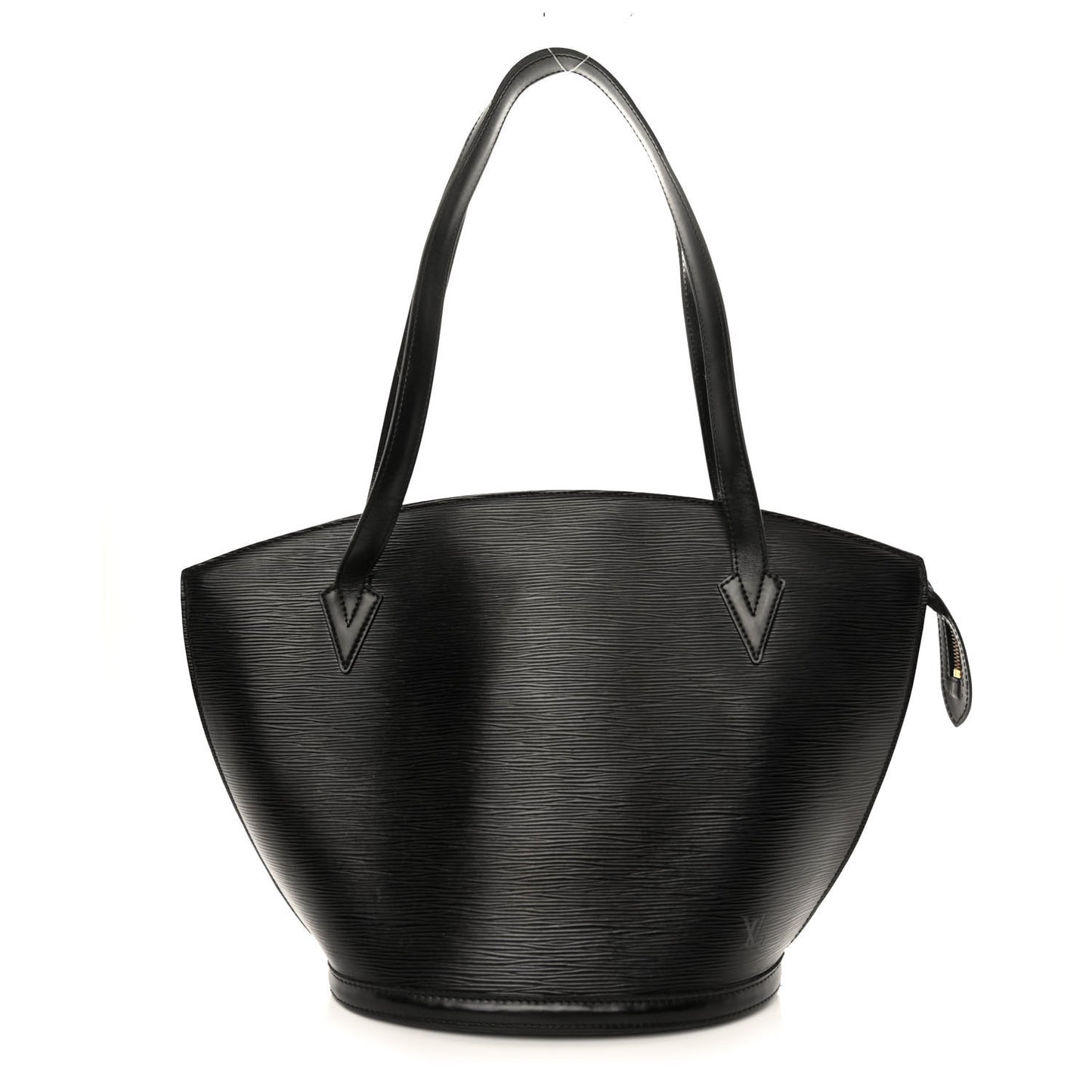 Epi Saint Jacques PM Long Straps Black