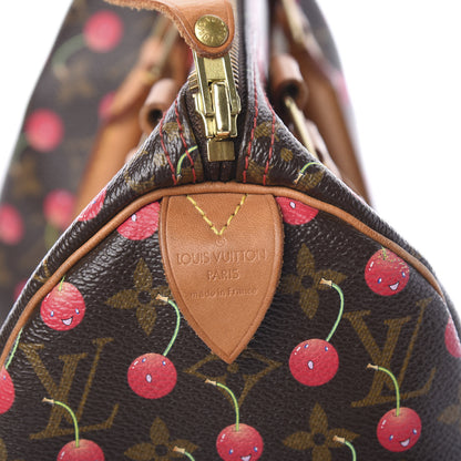 Louis Vuitton Monogram Cerises Speedy 25 5 of 9