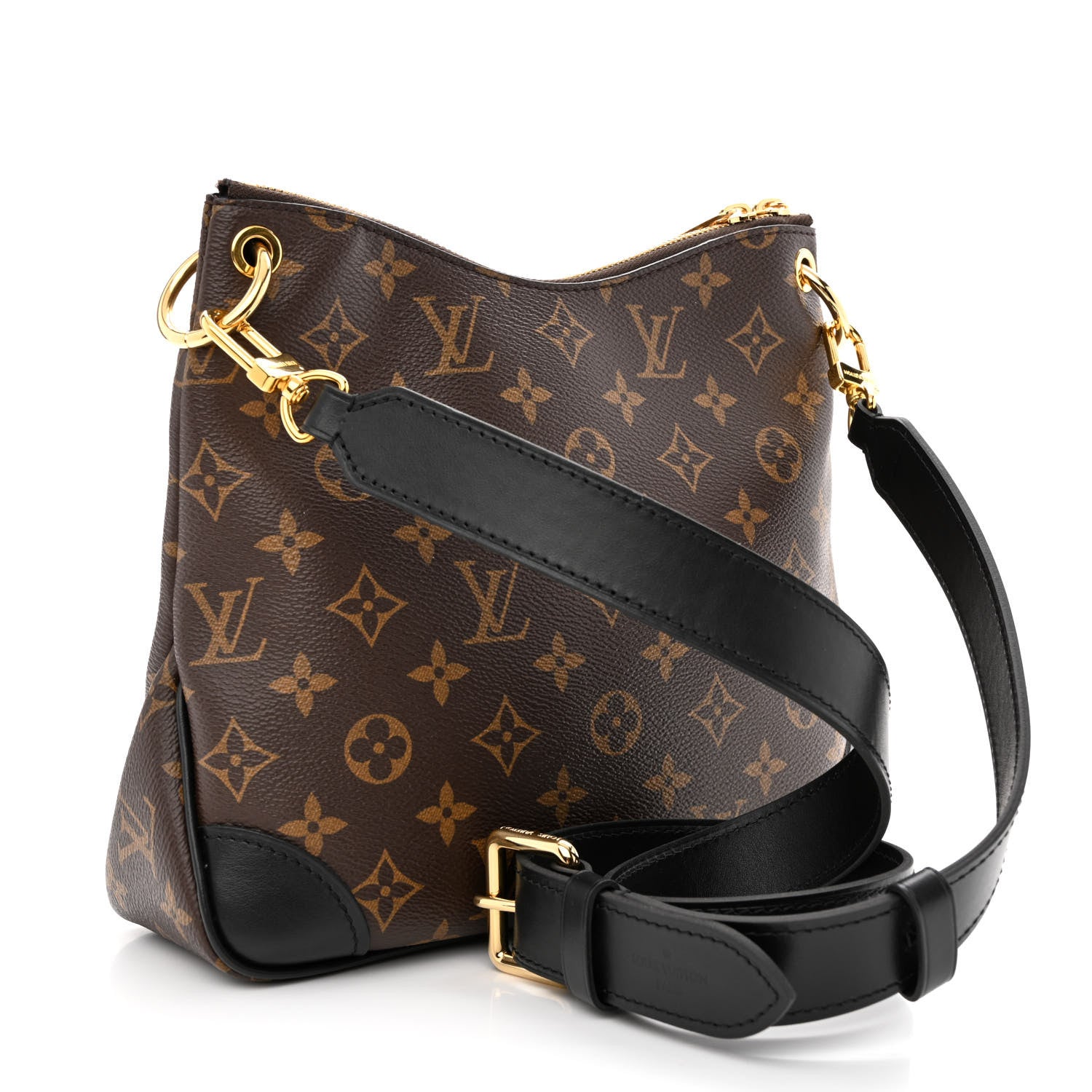Louis Vuitton Monogram Odeon PM Black 3 of 13