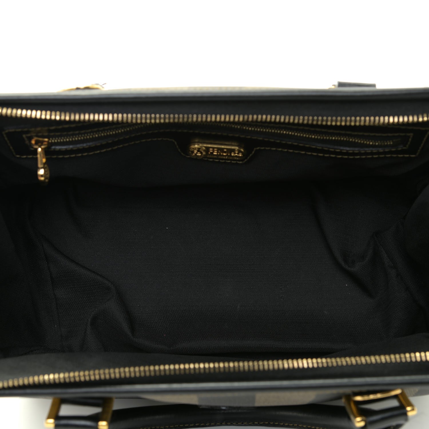 Fendi Pequin Spalmati Boston Tobacco 6 of 10