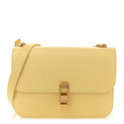 Saint Laurent Smooth Calfskin Carre Satchel Paille 1 of 13