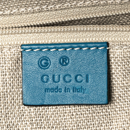 Gucci Soft Microguccissima Dome Satchel Deep Cobalt 6 of 11