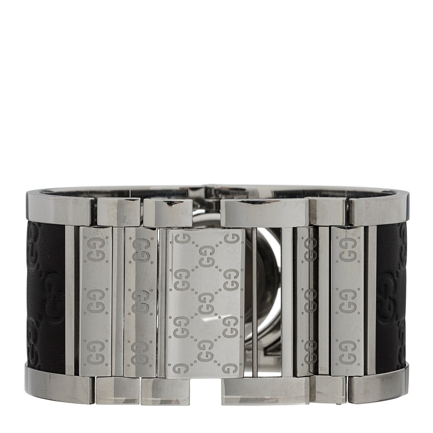 Gucci Stainless Steel Calfskin 33mm Twirl Quartz Watch Brown 2 of 4