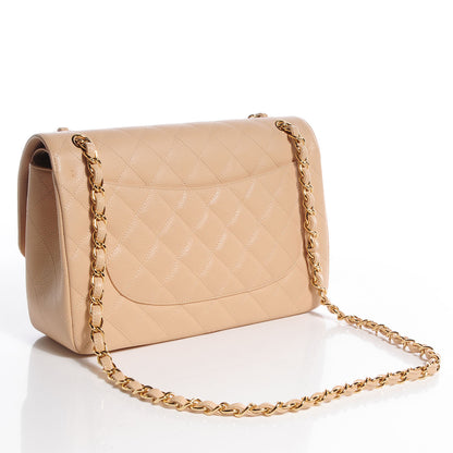 Chanel Caviar Jumbo Double Flap Beige Clair 3 of 9