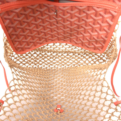 Goyard Goyardine Net Aligre Tote Coral 5 of 9