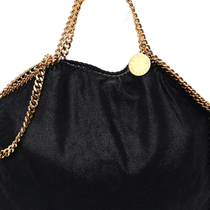 Stella McCartney Shaggy Deer Falabella Fold Over Tote Navy 7 of 9