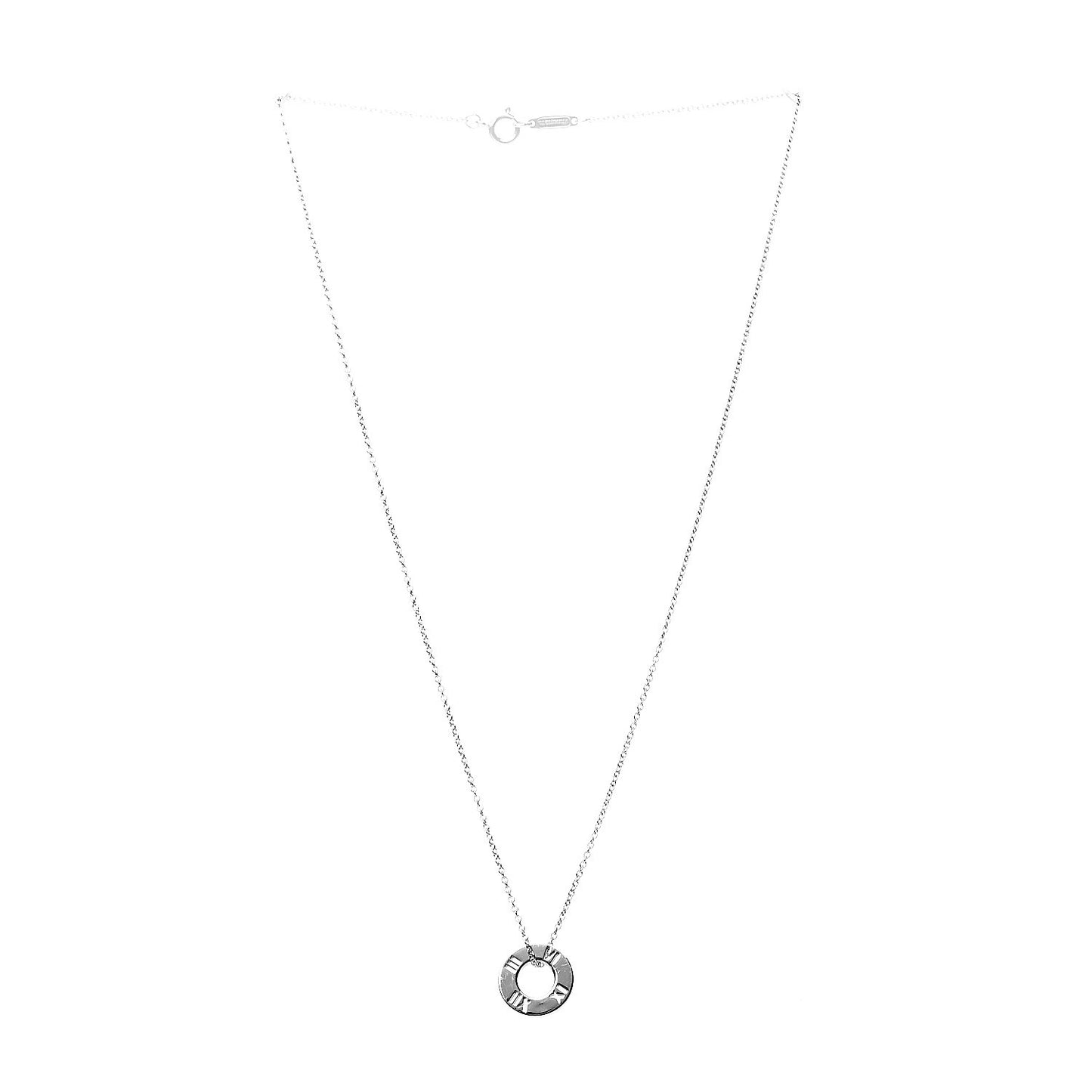 Sterling Silver Atlas Pendant Necklace
