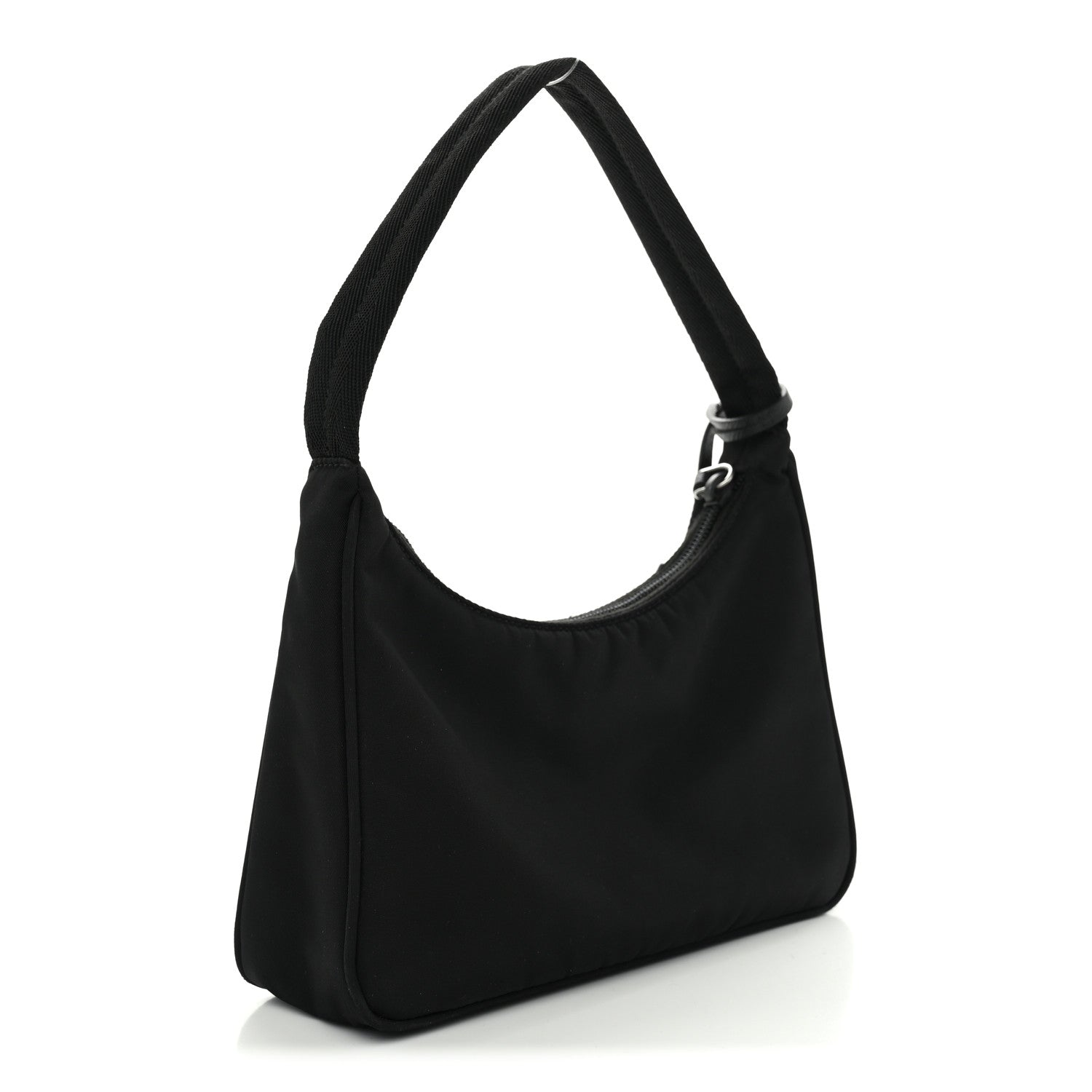 Prada Tessuto Nylon Mini Re-Edition 2000 Bag Black 3 of 11