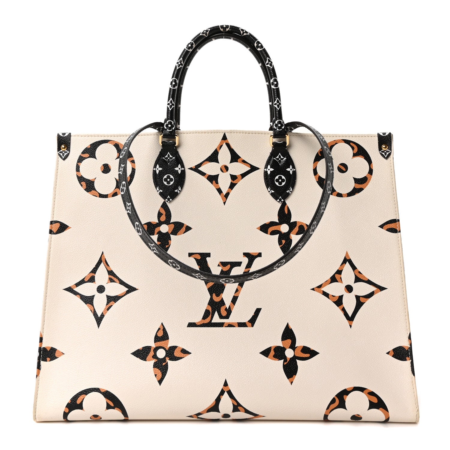Louis Vuitton Monogram Giant Jungle Onthego GM Ivory 1 of 9