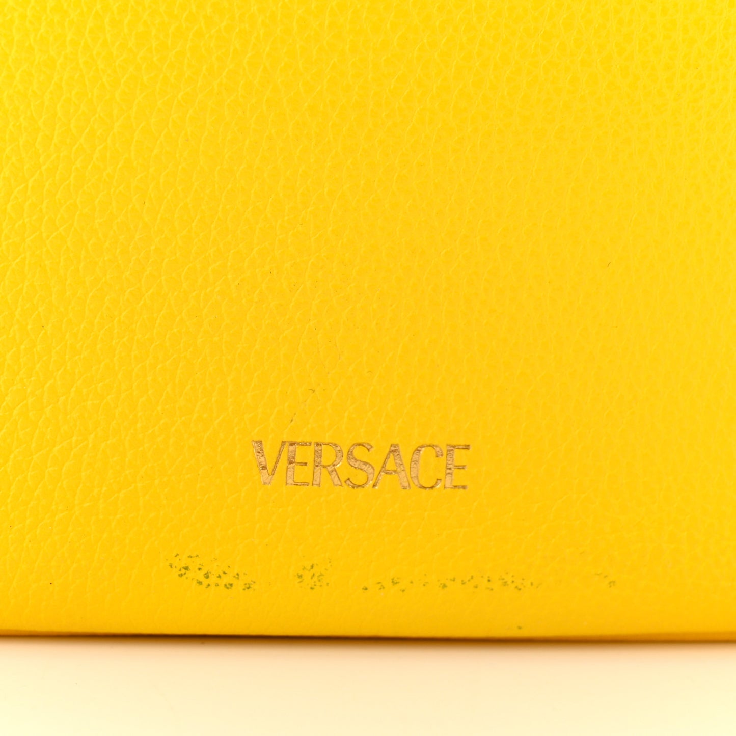 Calfskin La Medusa Mini Hobo Crossbody Yellow