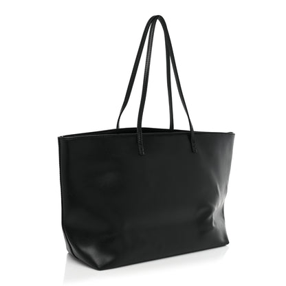 Fendi Vitello Liberty Lucido Metal Monster Eyes Medium Roll Tote Black 3 of 14