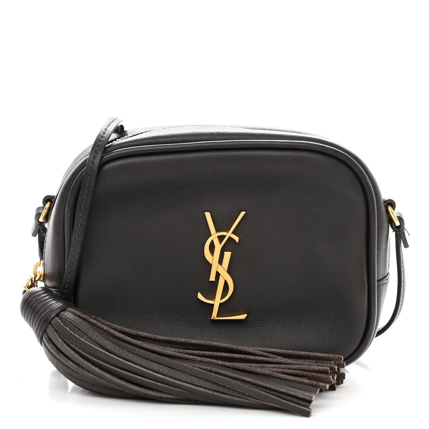 Saint Laurent Nappa Monogram Blogger Bag Dark Grey 1 of 12