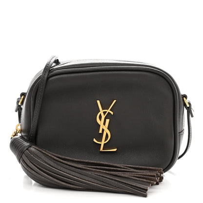 Saint Laurent Nappa Monogram Blogger Bag Dark Grey 1 of 12