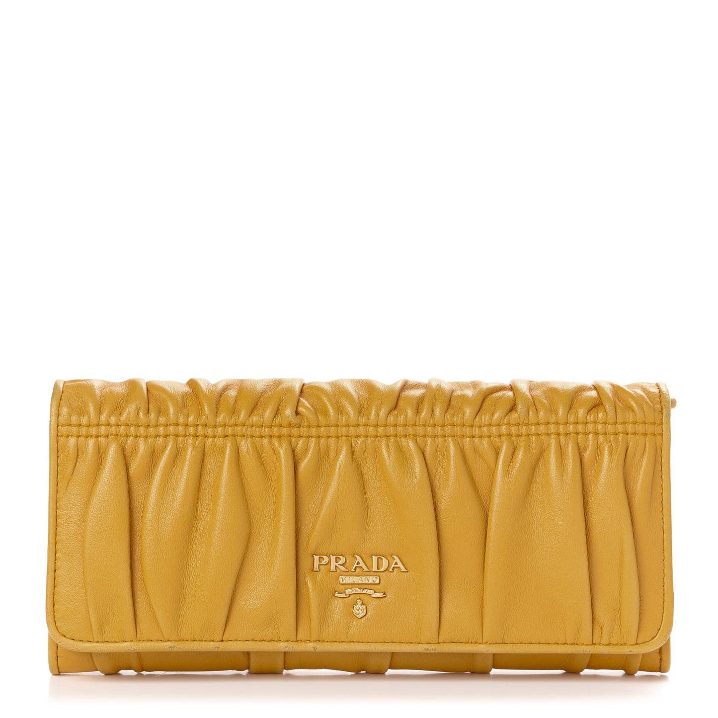 Nappa Gaufre Continental Wallet Ginestra