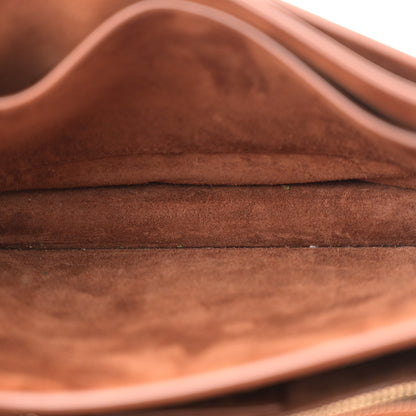 Saint Laurent Canvas Calfskin Classic Monogram Cassandra Tan Natural 5 of 12