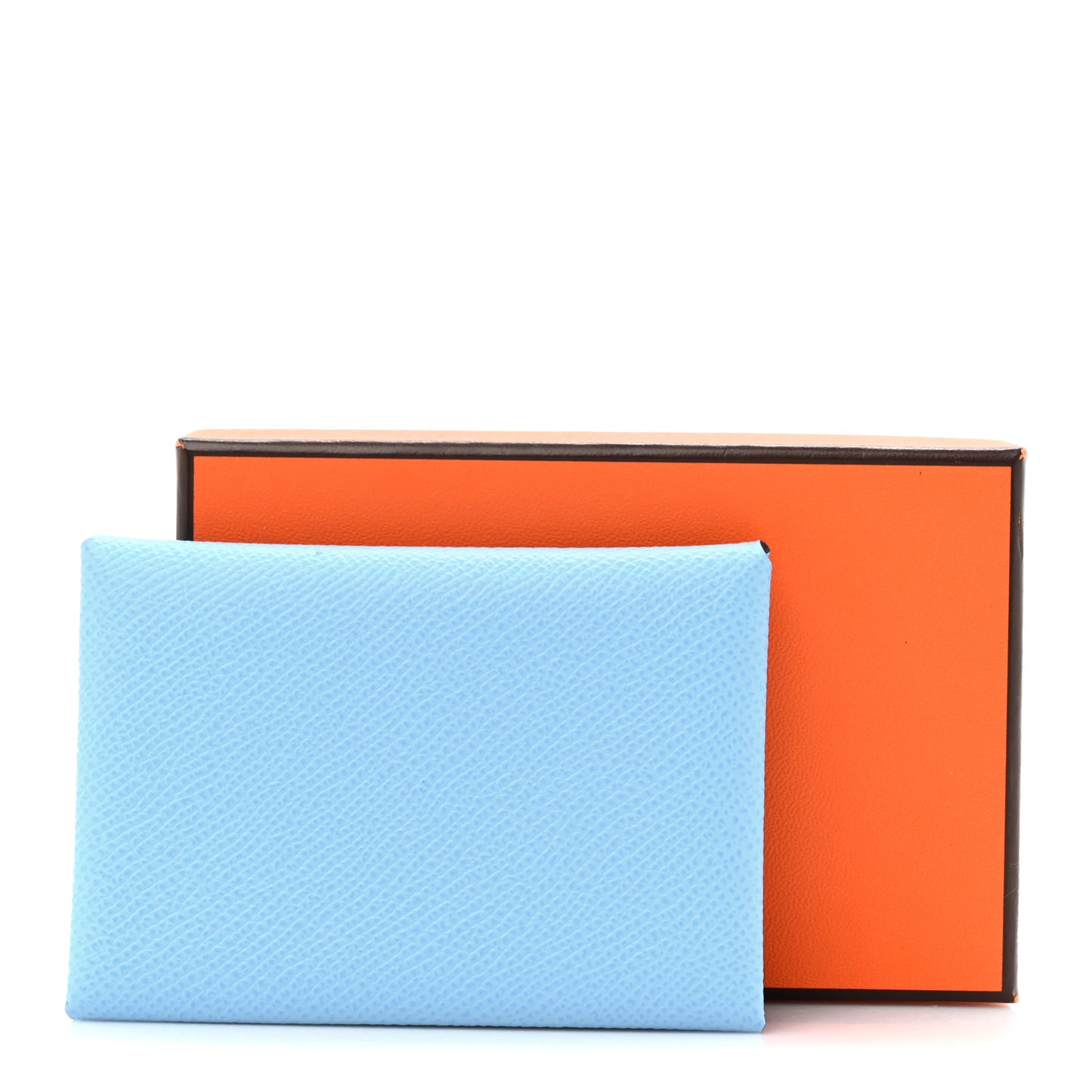 Epsom Calvi Duo Card Case Celeste
