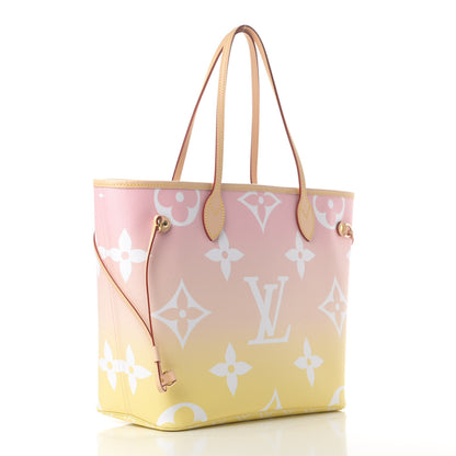 Louis Vuitton Monogram Giant By The Pool Neverfull MM Light Pink 3 of 10
