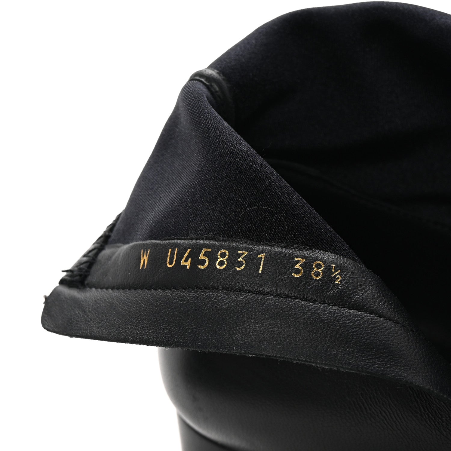 Chanel Stretch Lambskin Cap Toe CC Short Boots 38.5 Black 8 of 8