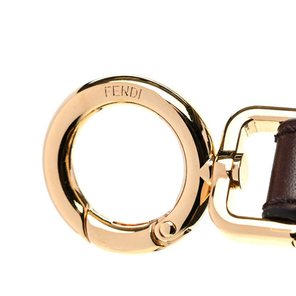 Fendi Calfskin Adjustable Peekaboo Strap Brown 3 of 4