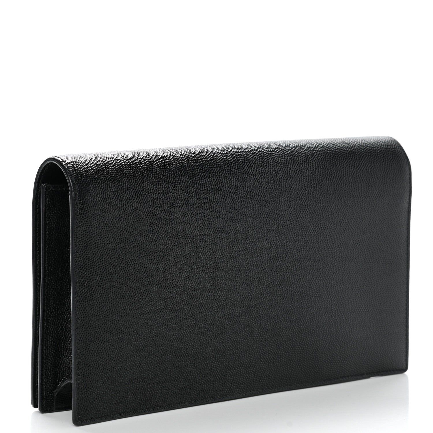Saint Laurent Grain De Poudre Classic Monogram Kate Clutch Black 3 of 6