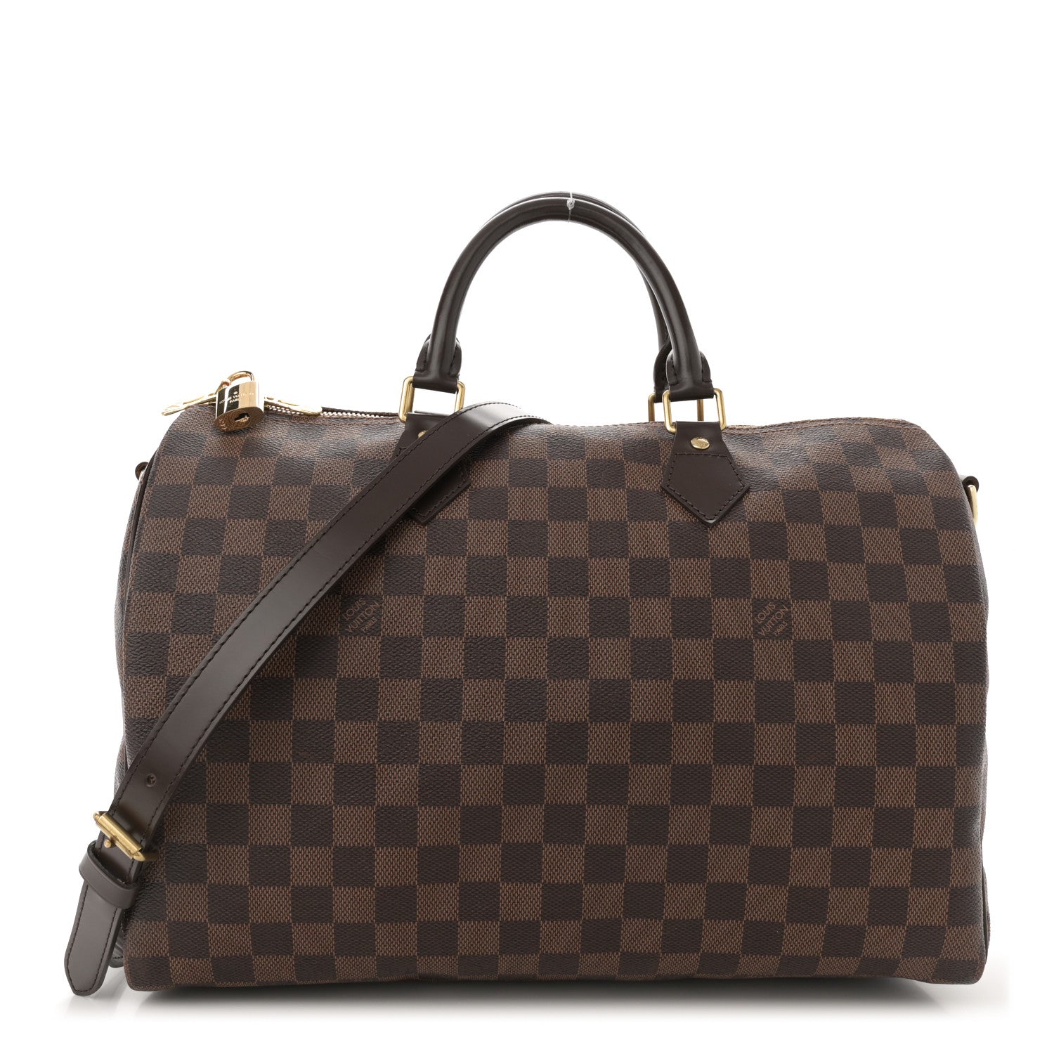 Louis Vuitton Damier Ebene Speedy Bandouliere 35 1 of 10