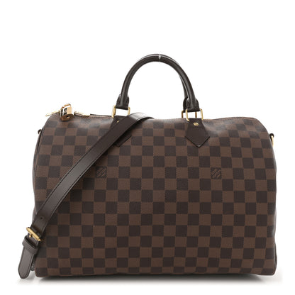 Louis Vuitton Damier Ebene Speedy Bandouliere 35 1 of 10