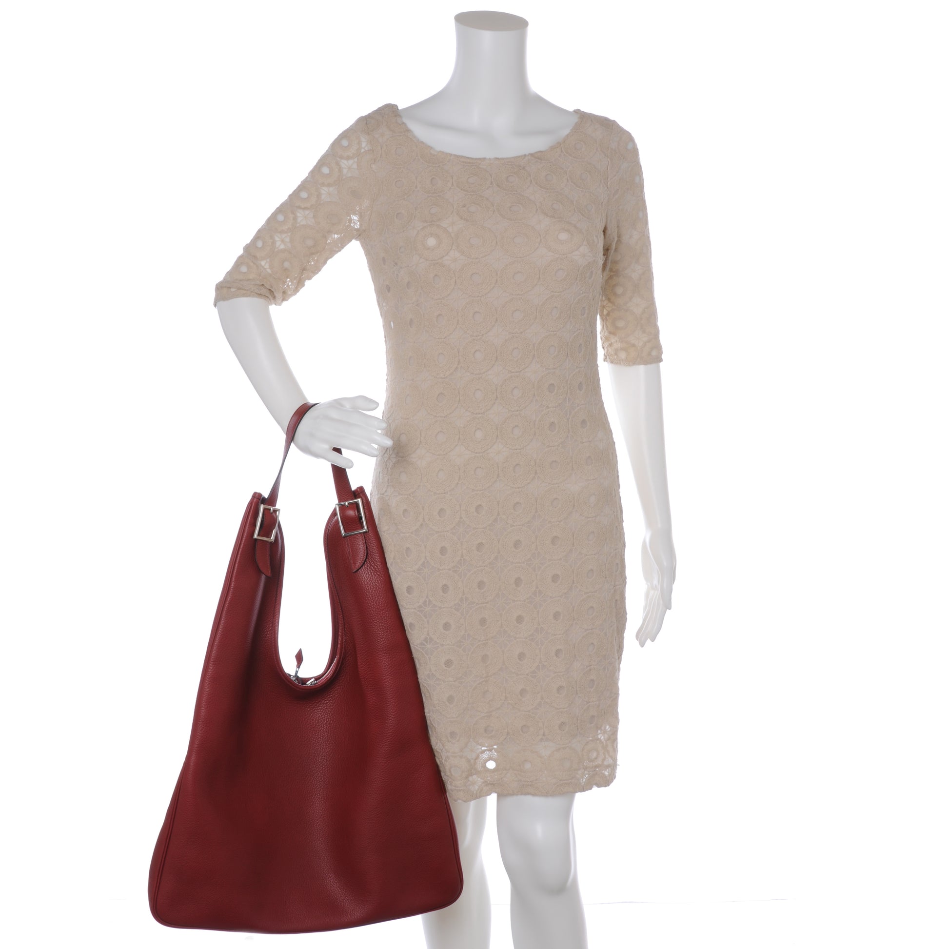 Hermes Clemence Massai GM Rouge 2 of 10