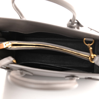 Saint Laurent Grained Calfskin Baby Sac De Jour Fog 5 of 15