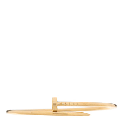 Cartier 18K Yellow Gold Small Juste Un Clou Bracelet 16 1 of 4
