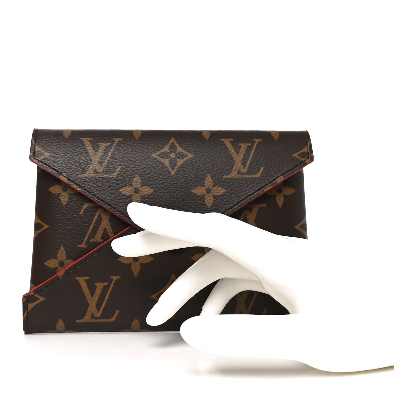 Louis Vuitton Monogram Medium Kirigami Pochette Insert Coquelicot 2 of 6