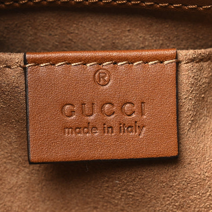 Gucci GG Supreme Monogram Calfskin Small Padlock Tote Beige Ebony Tuscany 6 of 10