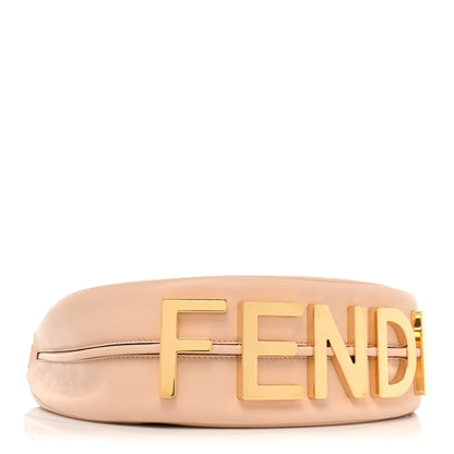 Fendi Vitello Grace Matte Small Fendigraphy Hobo Bag Light Rose 4 of 11