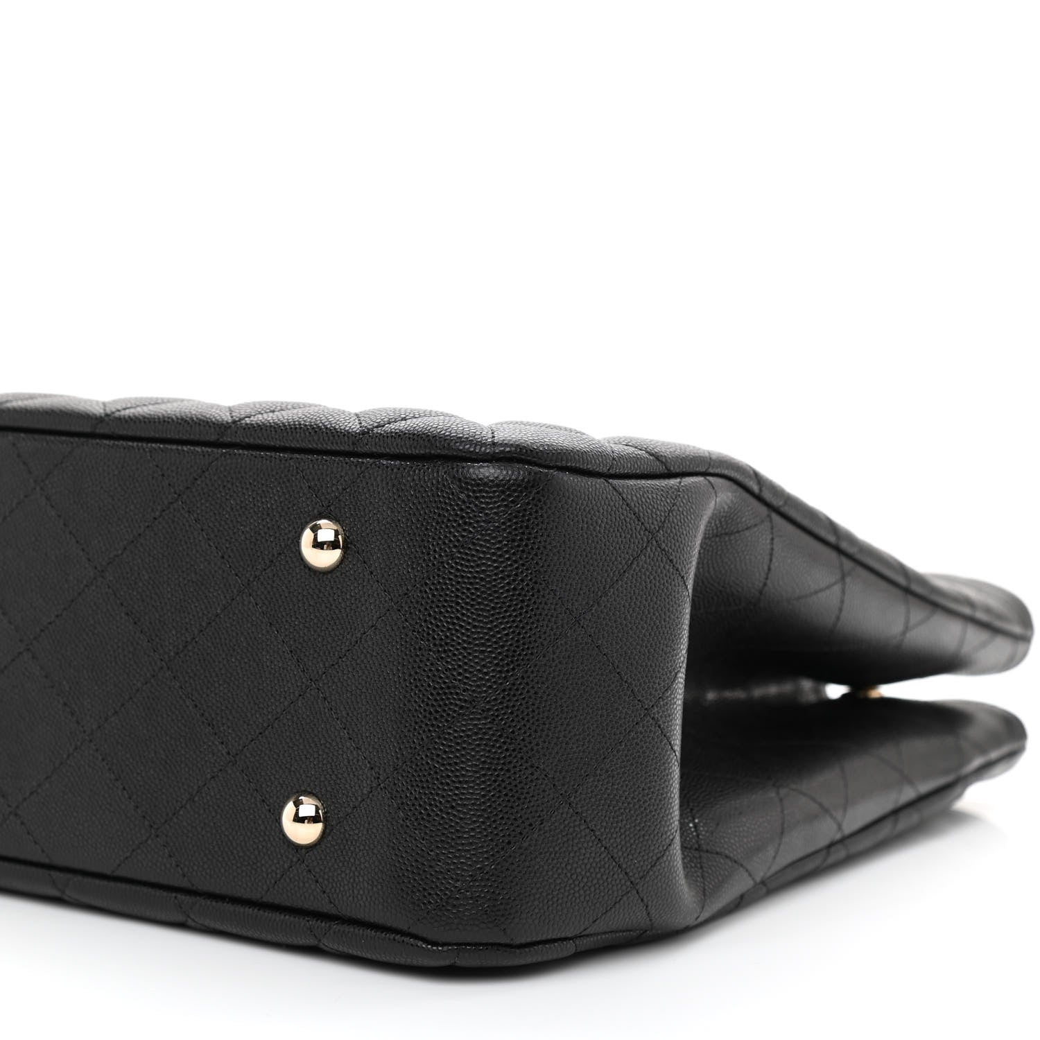 Chanel Caviar Quilted Large Shopping Tote Black 10 of 11