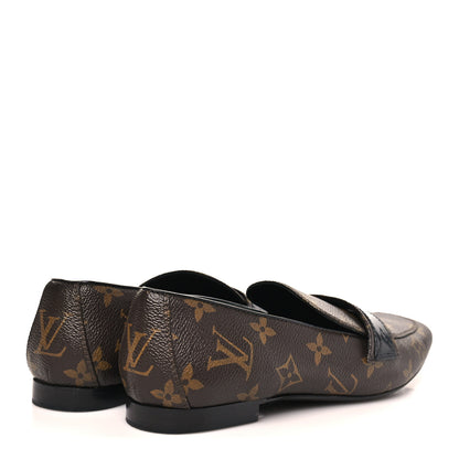 Louis Vuitton Monogram Upper Case Flat Loafer 37.5 5 of 9