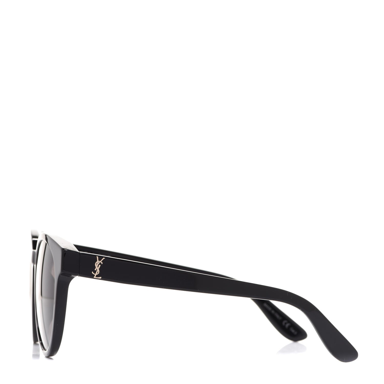Saint Laurent Acetate Sunglasses SL M25/K Black 3 of 7